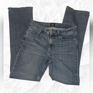 Lee Women's Classic Bootleg Jeans - Dark Blue